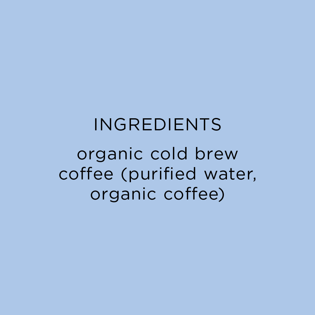 Organic Cold Brew Coffee | Medium Roast