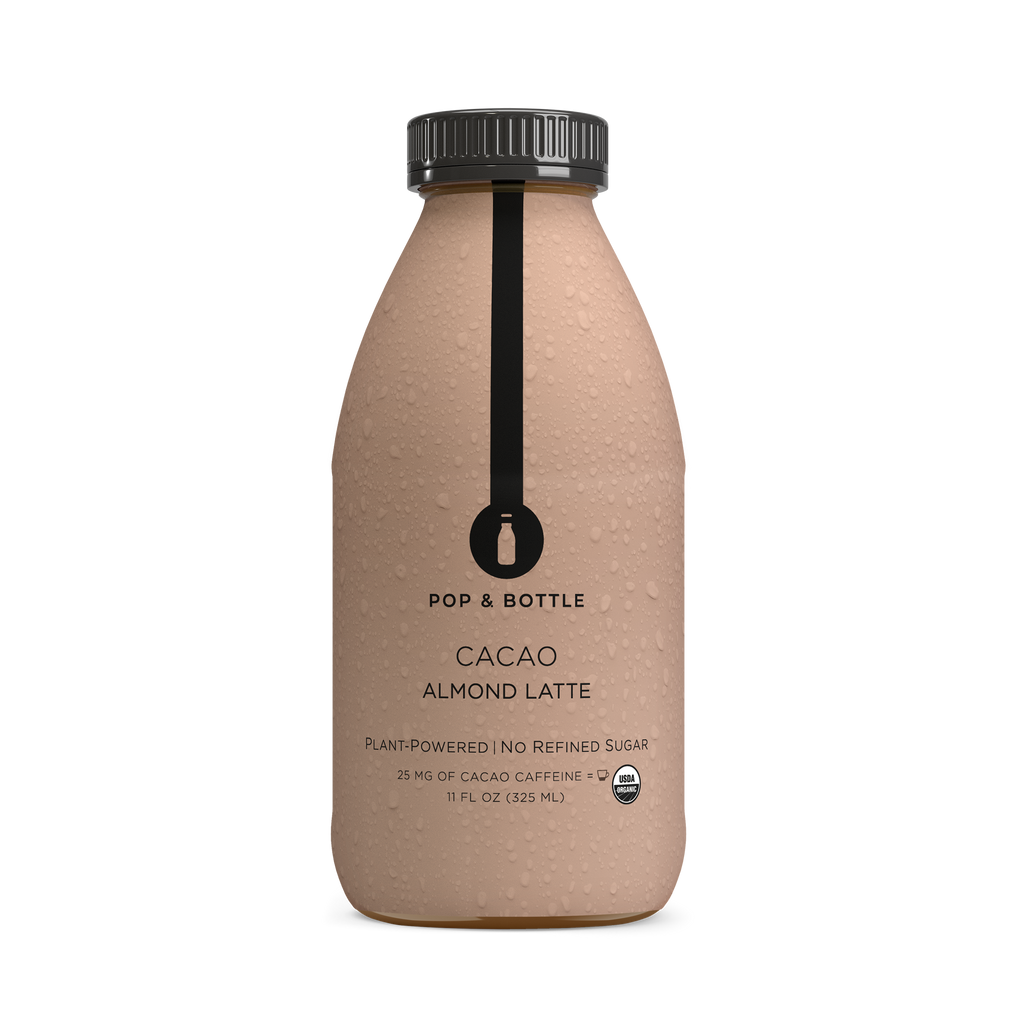 Pop & Bottle | Cacao Almond Milk Decaf Latte