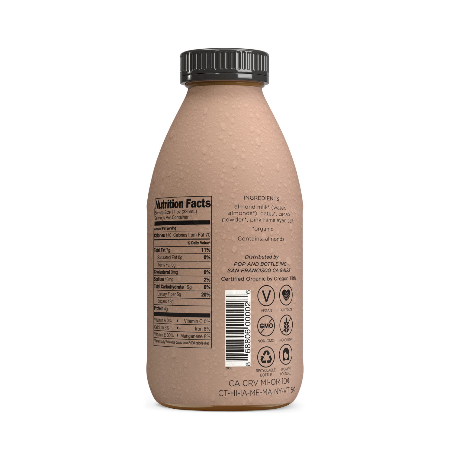 Cacao Almond Milk Latte