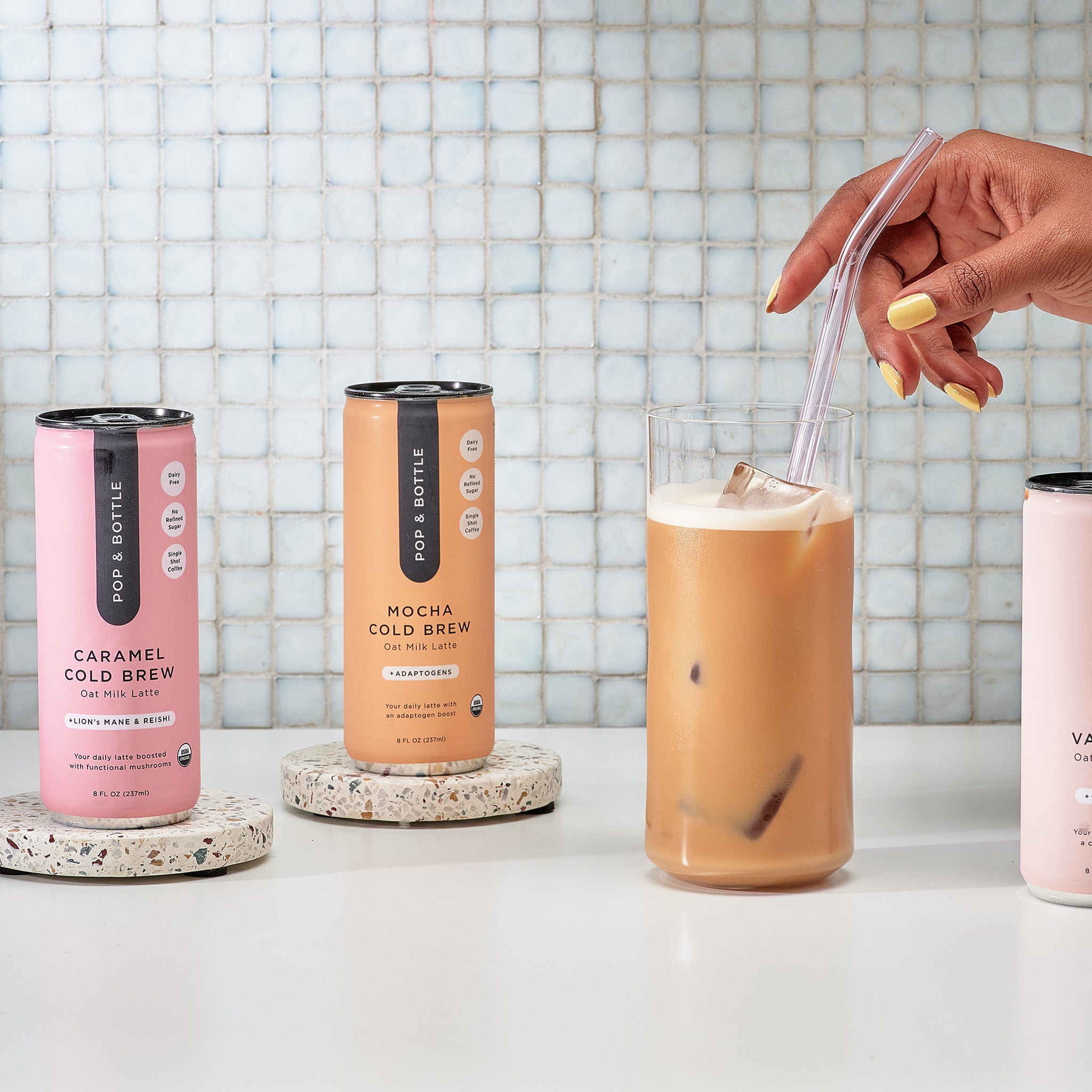 Pop & Bottle: Clean and Delicious Plant-Based Lattes