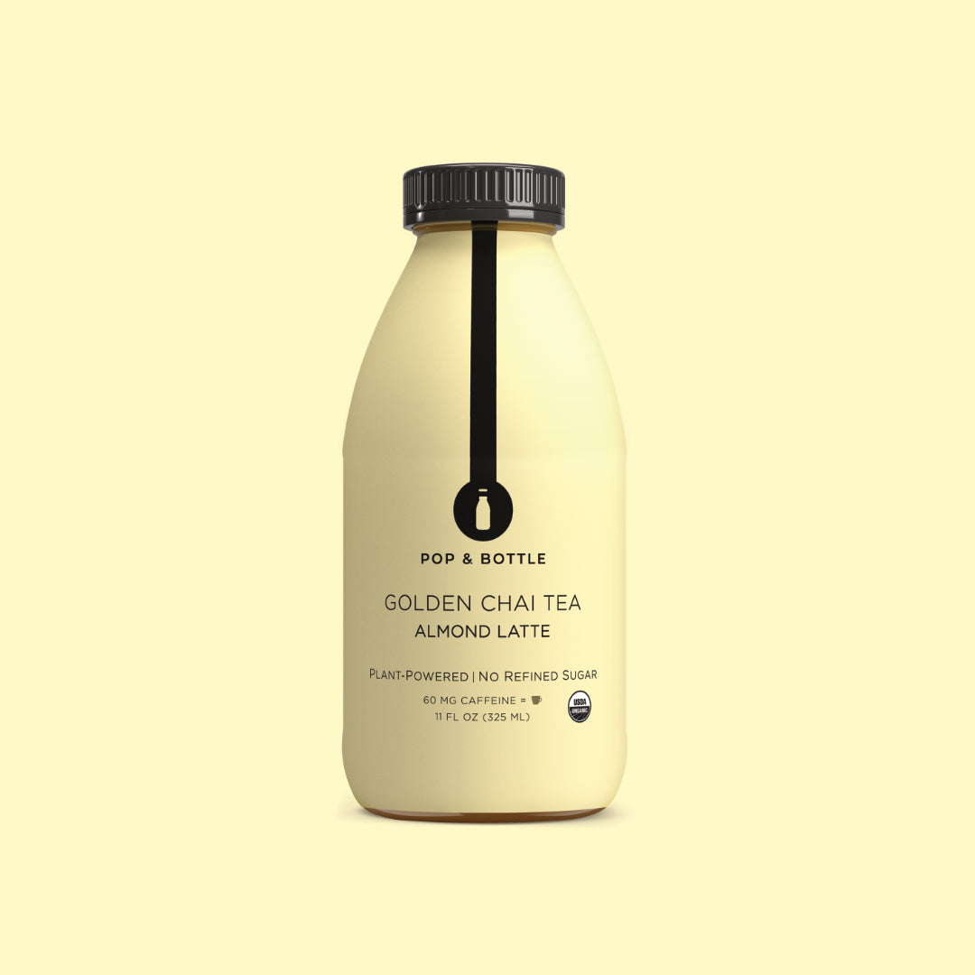 Golden Chai Tea | Almond Milk Latte