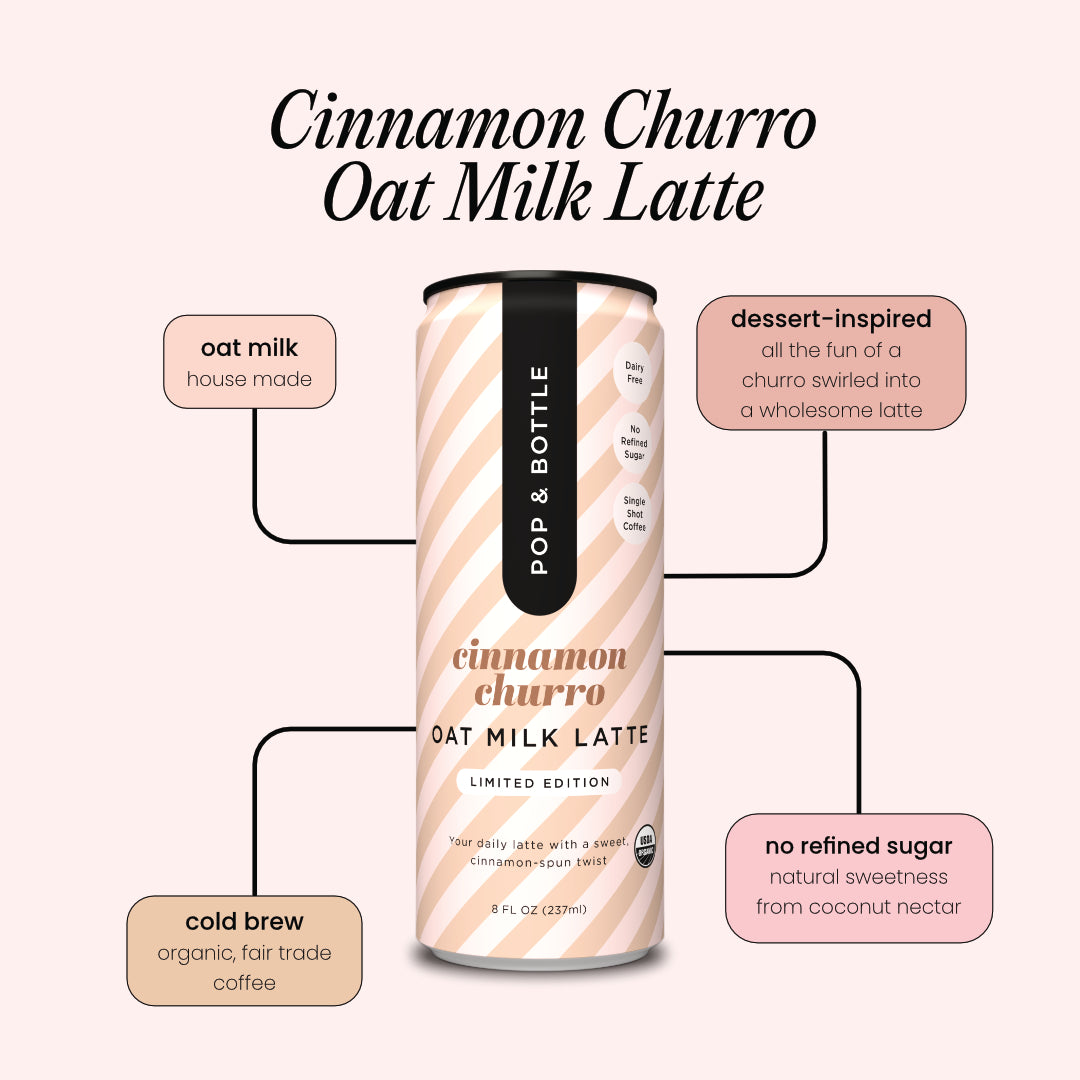 Cinnamon Churro | Oat Milk Latte