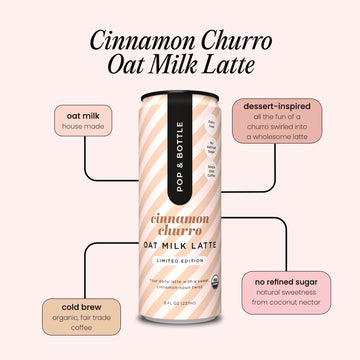 Cinnamon Churro | Oat Milk Latte