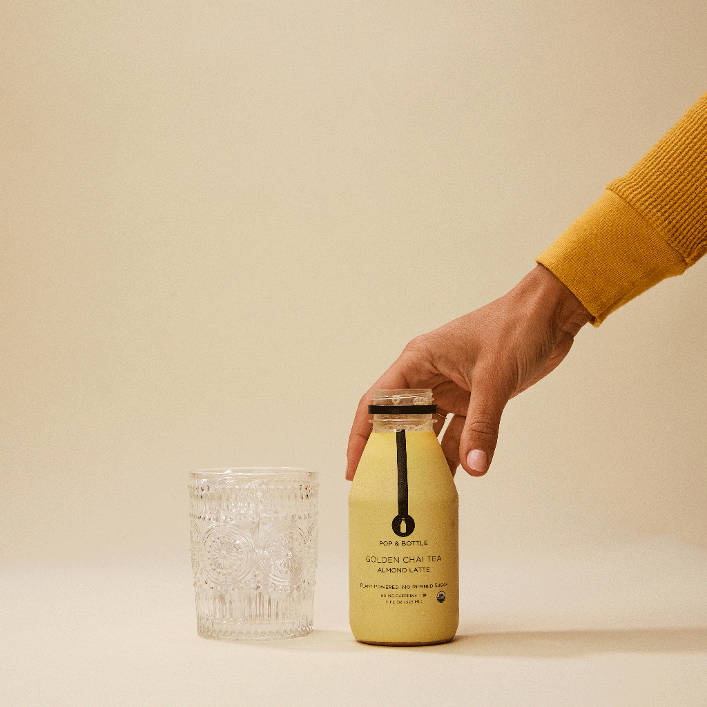 Golden Chai Tea | Almond Milk Latte