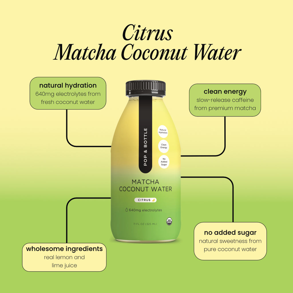 Citrus | Matcha Coconut Water