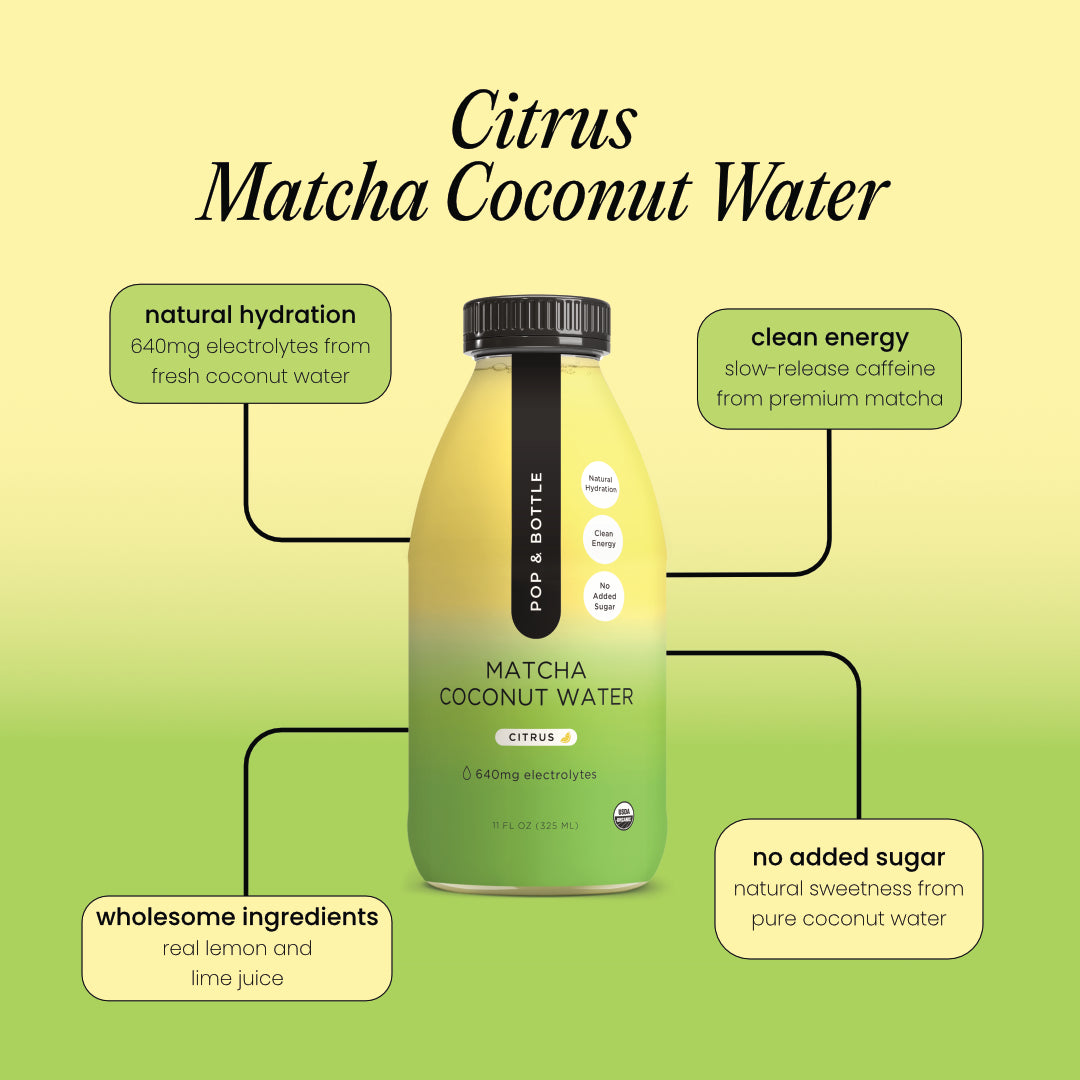 Citrus | Matcha Coconut Water