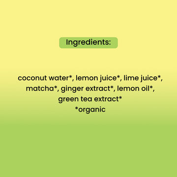 Citrus Matcha Coconut Water