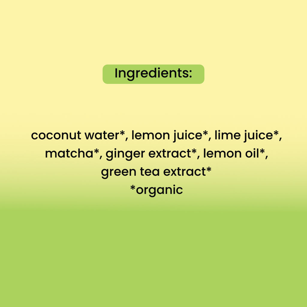 Citrus | Matcha Coconut Water