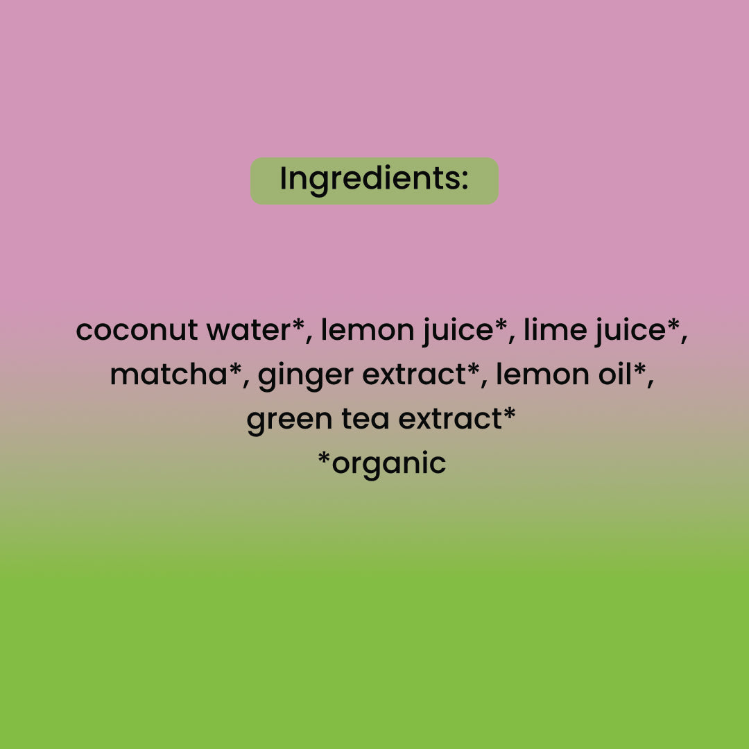 Pomegranate Berry Matcha Coconut Water