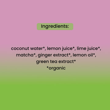 Pomegranate Berry Matcha Coconut Water