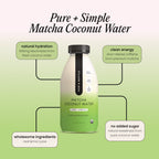 Pure + Simple | Matcha Coconut Water