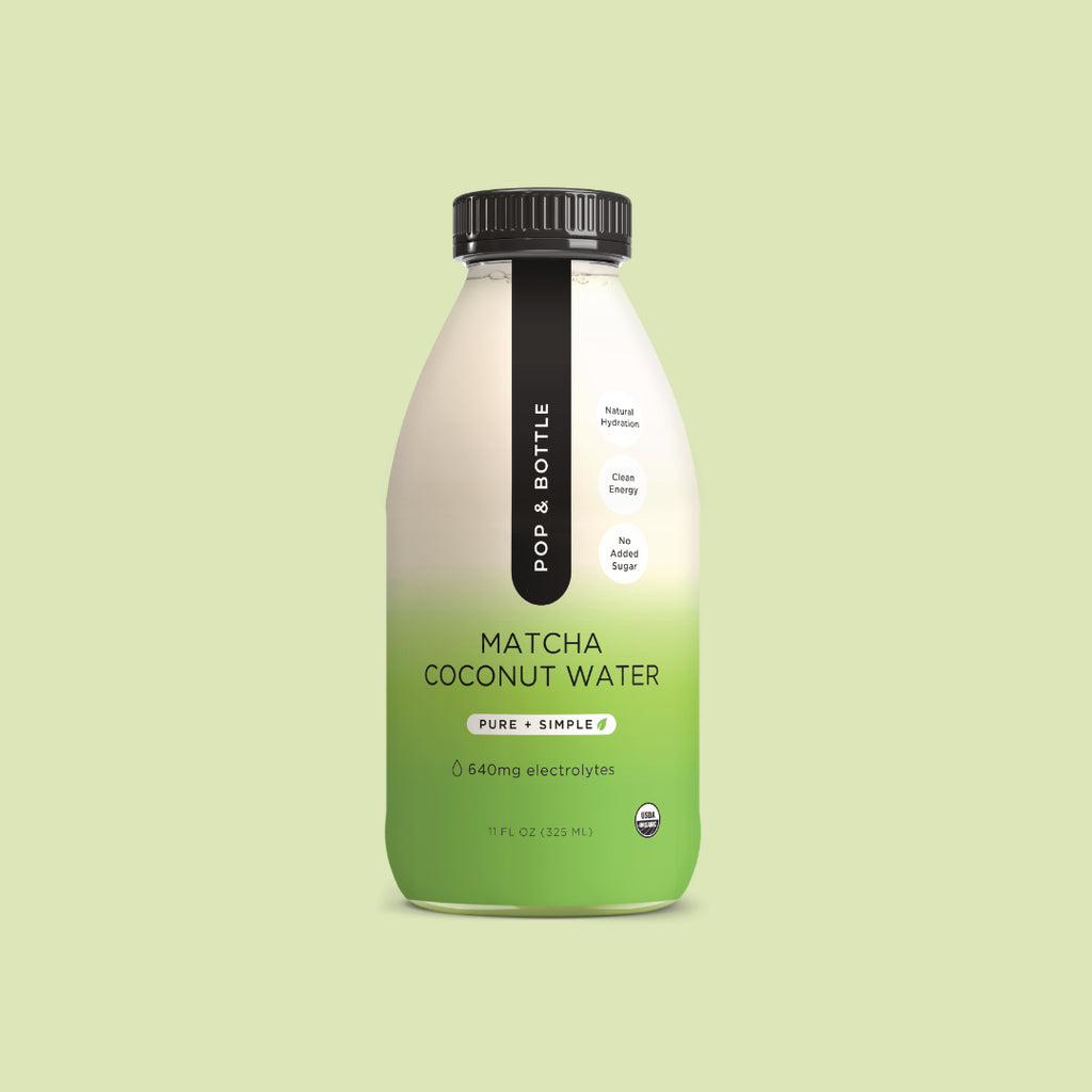 Pure + Simple | Matcha Coconut Water