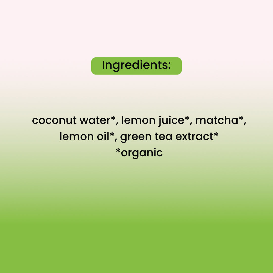 Pure + Simple Matcha Coconut Water