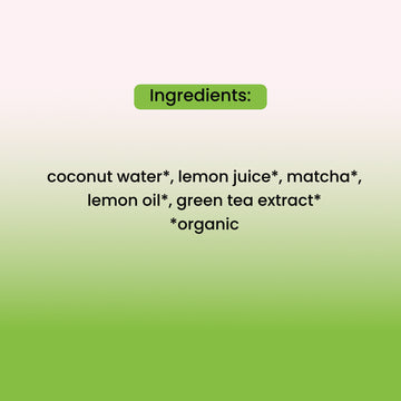 Pure + Simple Matcha Coconut Water