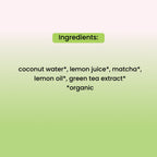 Pure + Simple | Matcha Coconut Water