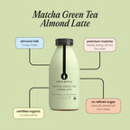 Matcha Green Tea | Almond Milk Latte