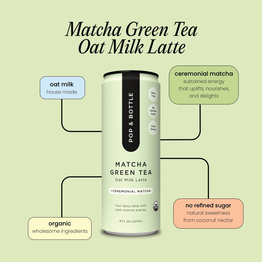 Matcha Green Tea | Oat Milk Latte