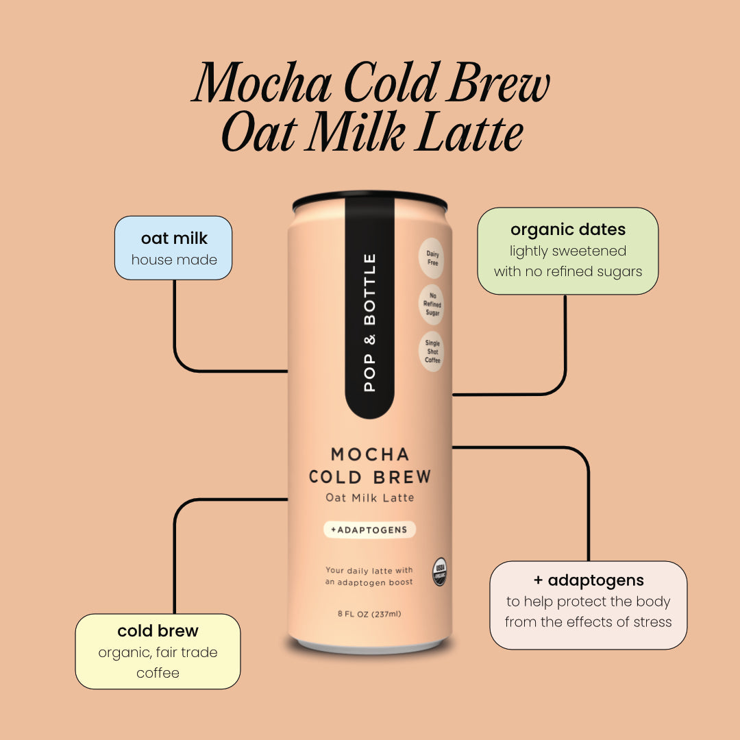 Mocha Cold Brew | Oat Milk Latte