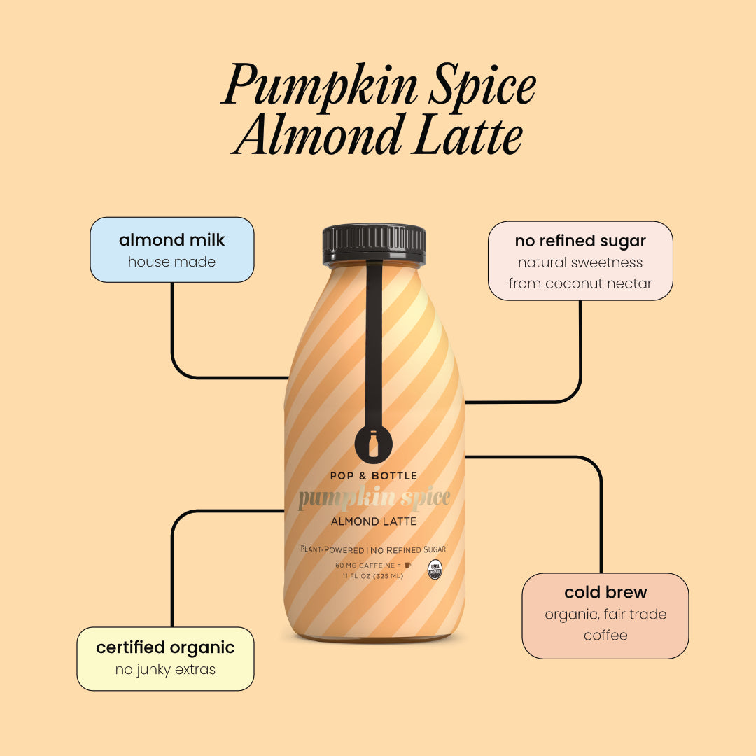 Pumpkin Spice | Almond Milk Latte