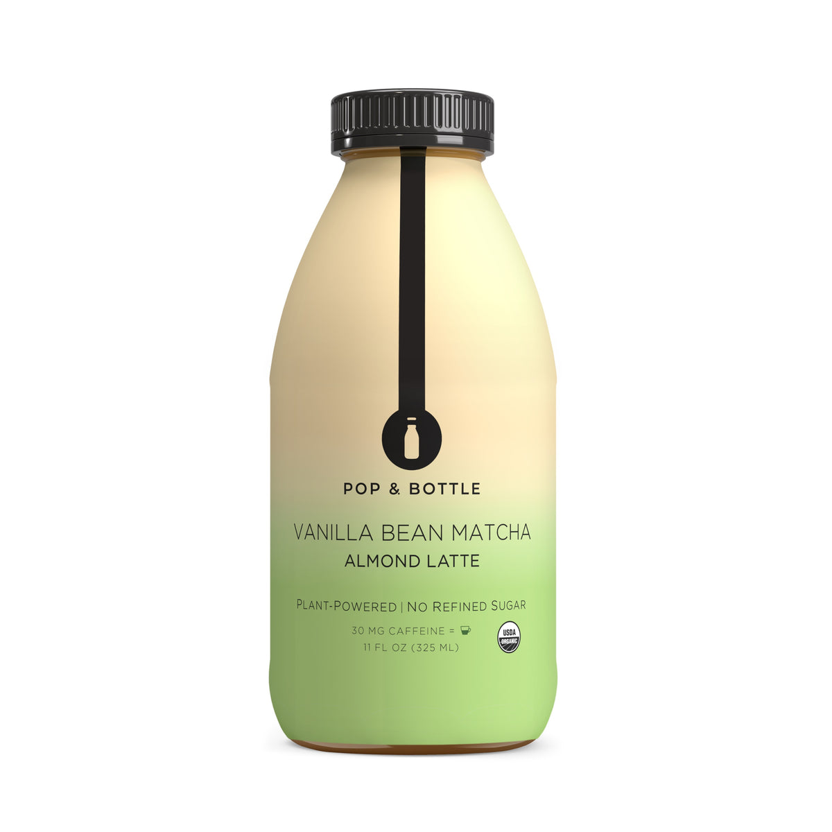 Vanilla Bean Matcha | Almond Milk Latte