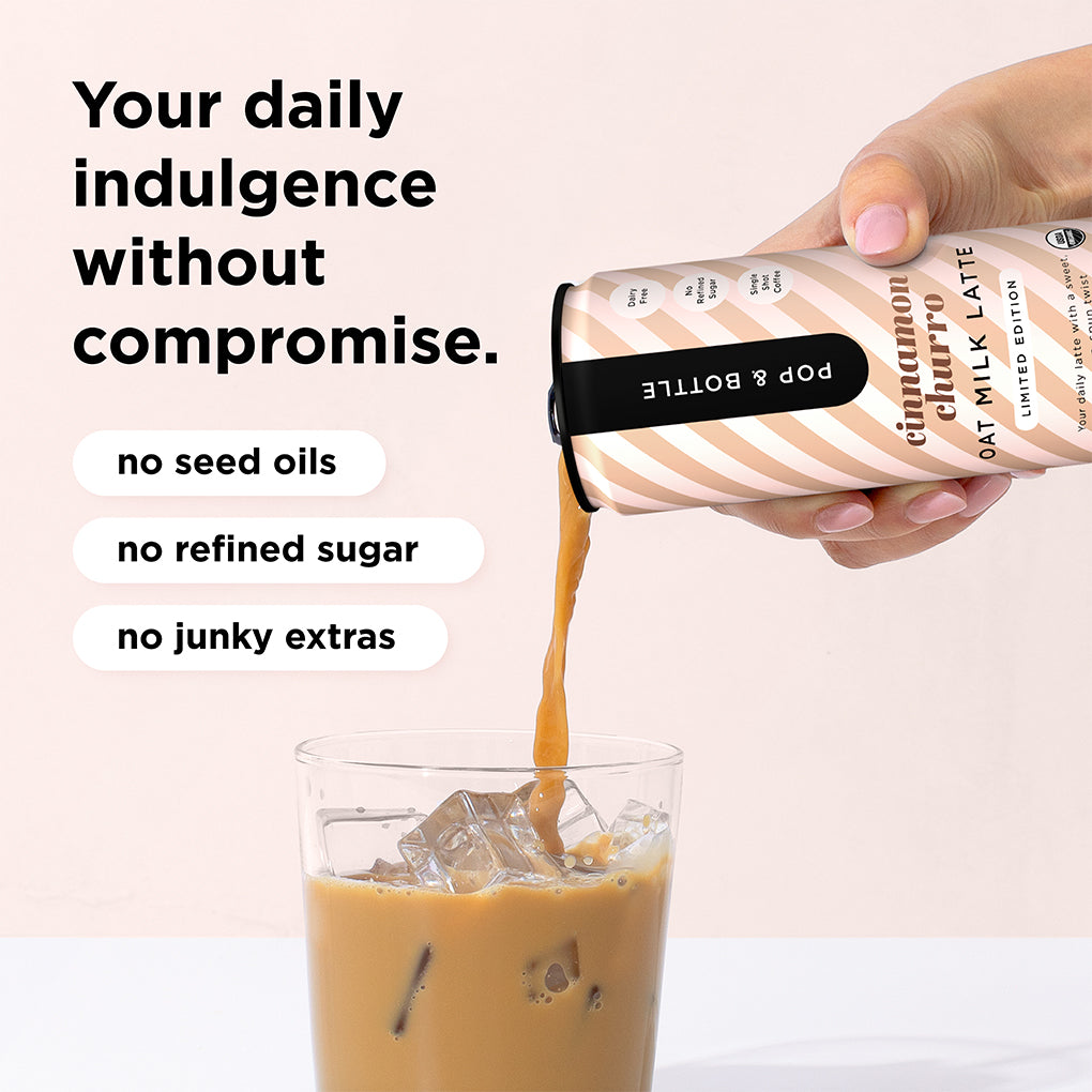 Cinnamon Churro | Oat Milk Latte