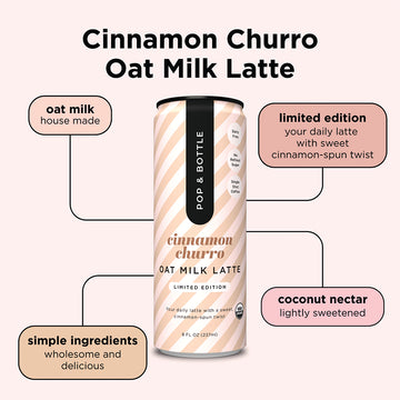 Cinnamon Churro | Oat Milk Latte