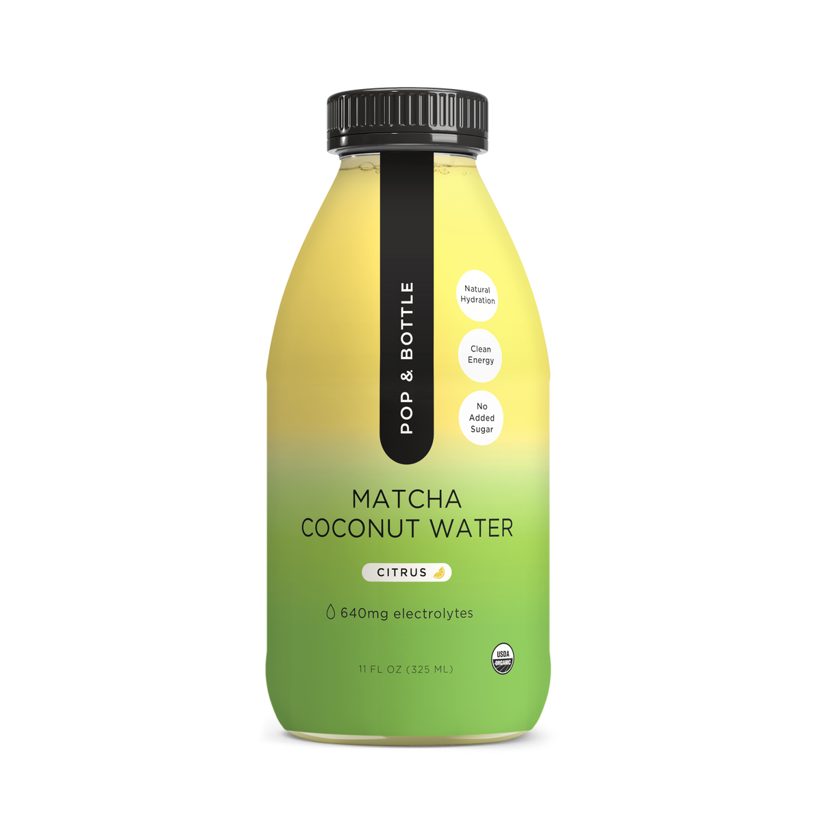 Citrus Matcha Coconut Water