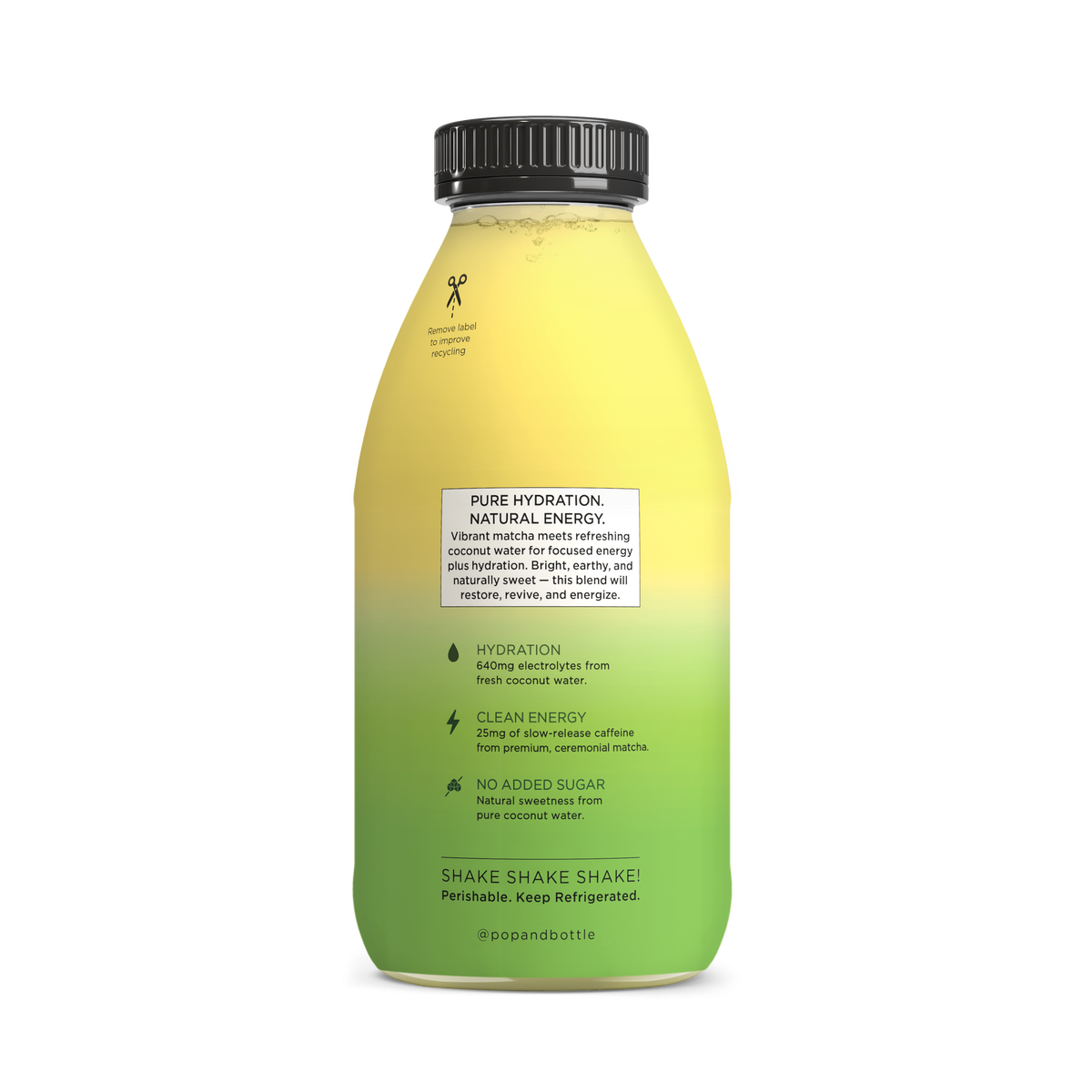 Citrus Matcha Coconut Water