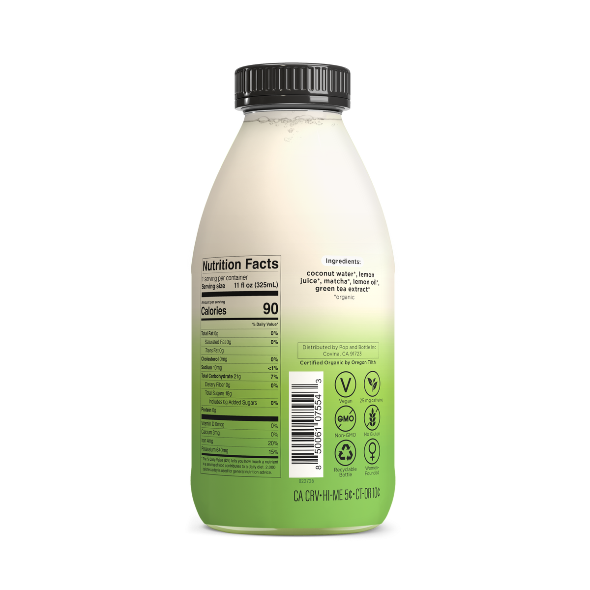 Pure + Simple Matcha Coconut Water
