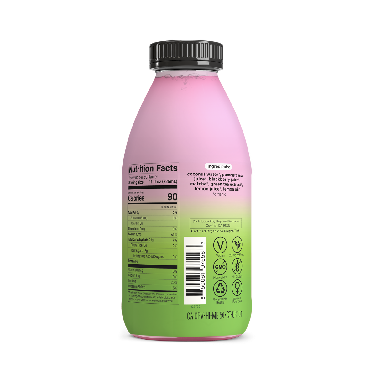 Pomegranate Berry Matcha Coconut Water