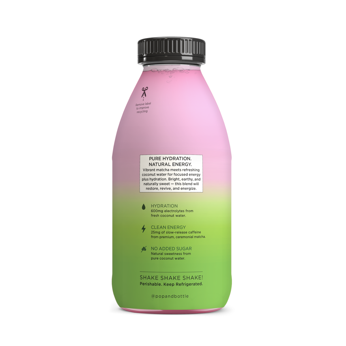 Pomegranate Berry Matcha Coconut Water