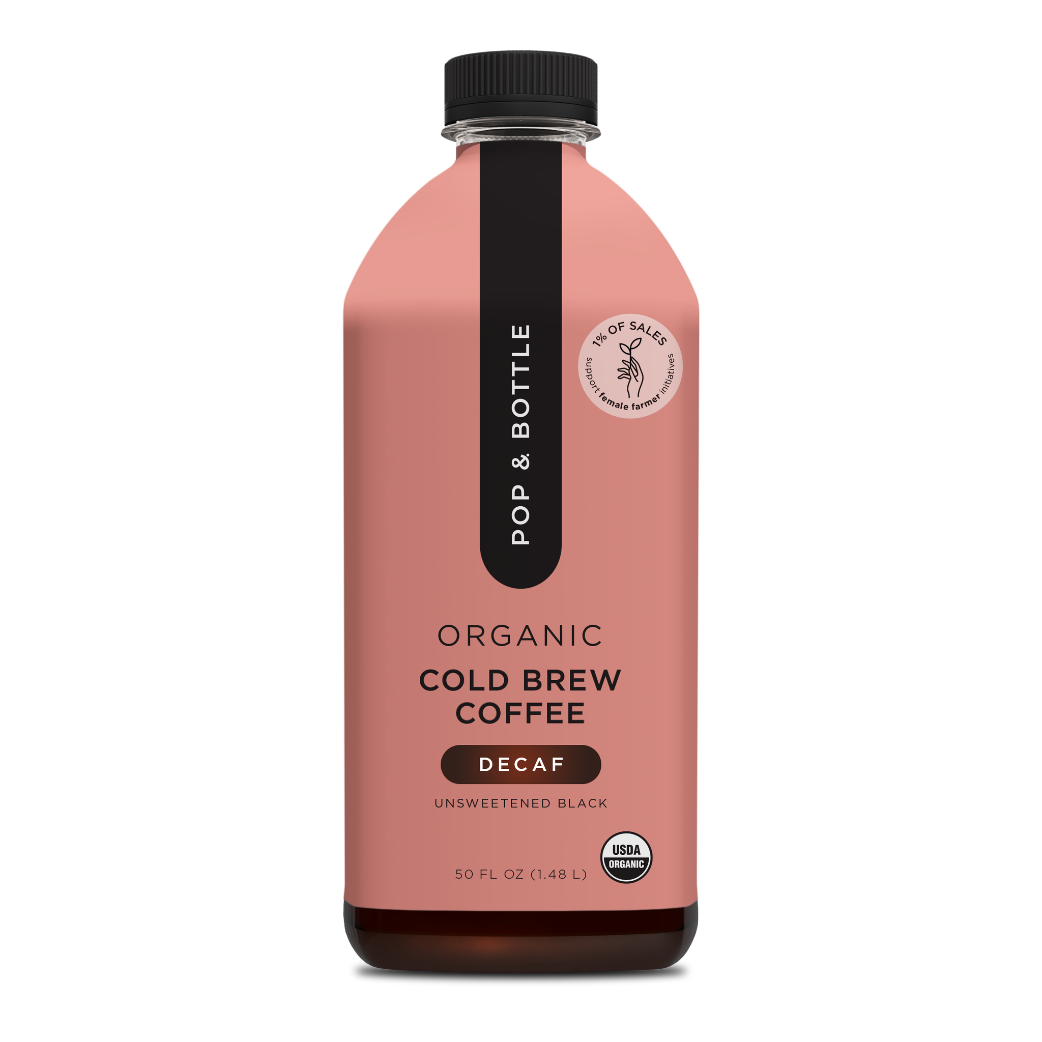 Organic Cold Brew Coffee | Decaf – Pop & Bottle