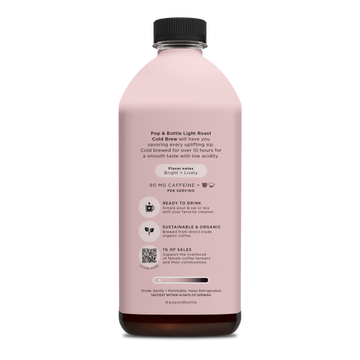 Organic Cold Brew Coffee | Light Roast