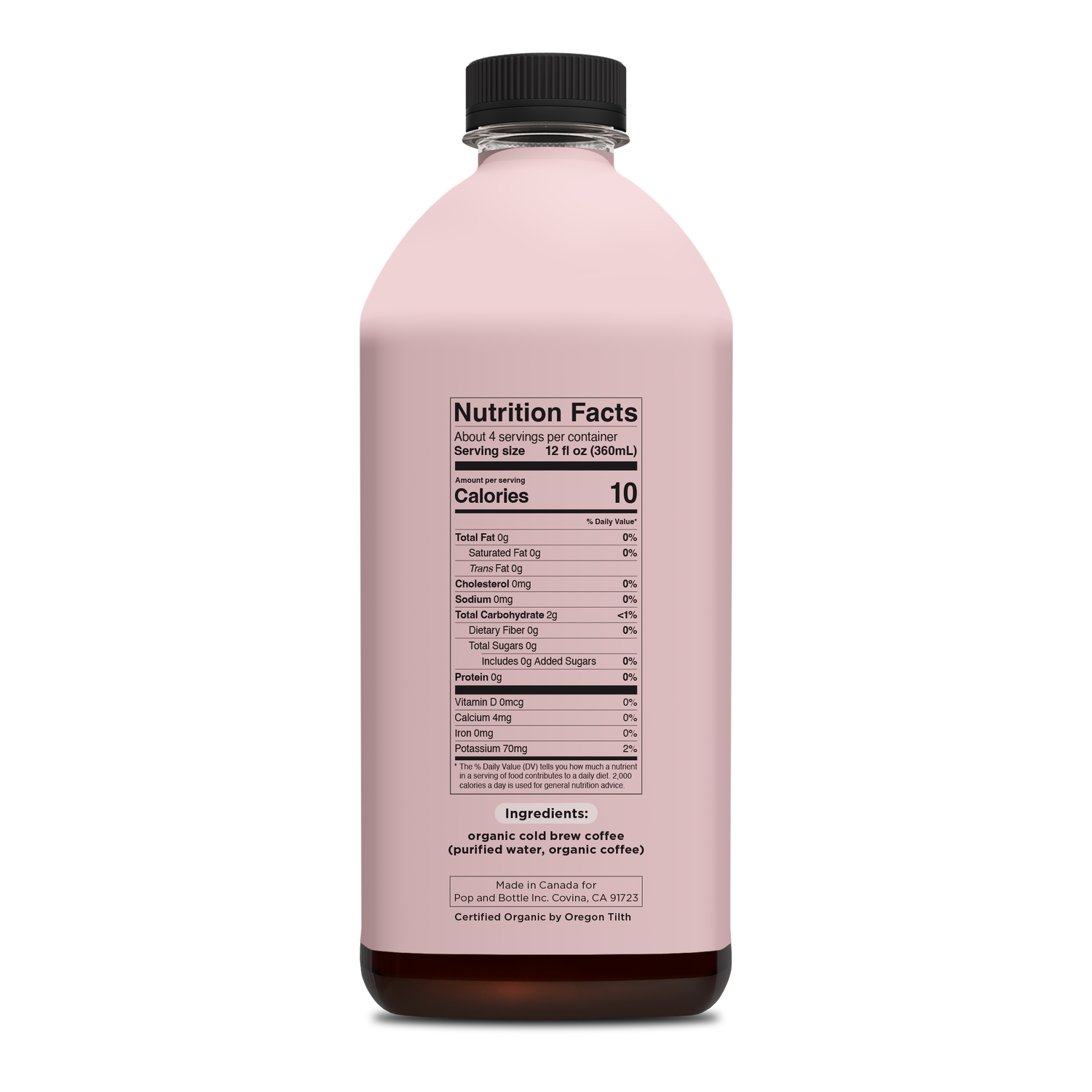 Organic Cold Brew Coffee | Light Roast