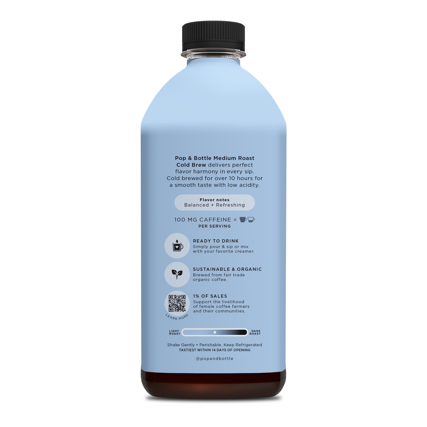 Organic Cold Brew Coffee | Medium Roast