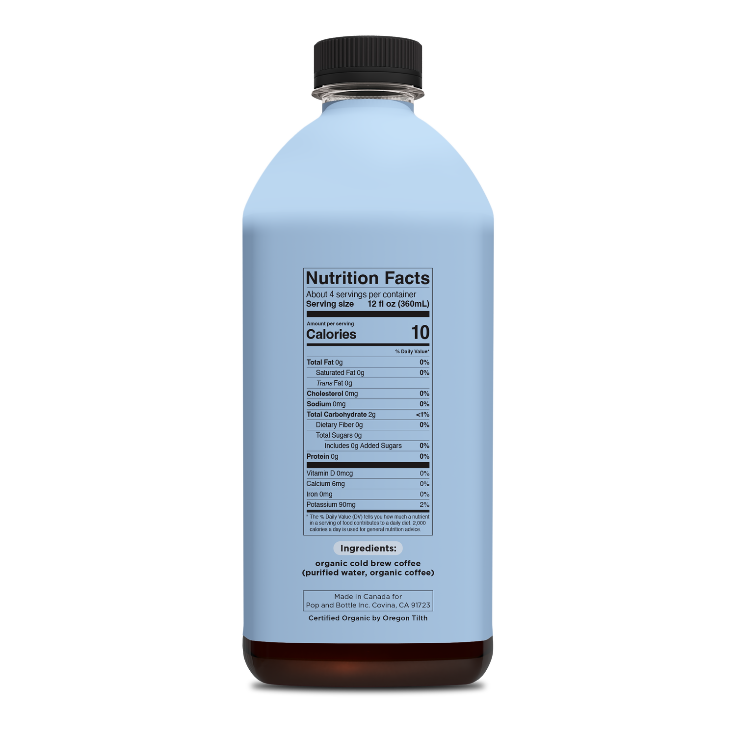 Organic Cold Brew Coffee | Medium Roast