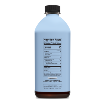 Organic Cold Brew Coffee | Medium Roast