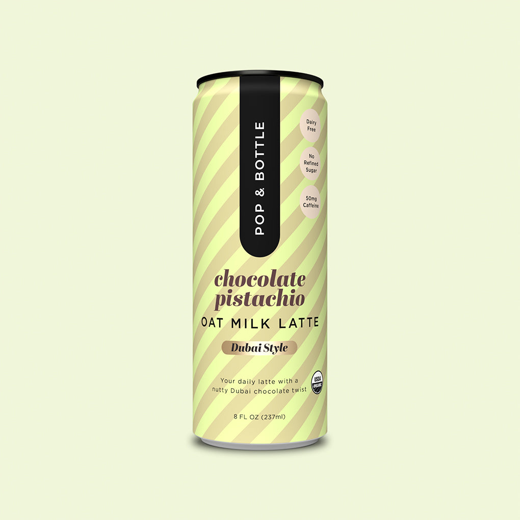 Dubai Style Chocolate Pistachio | Oat Milk Latte