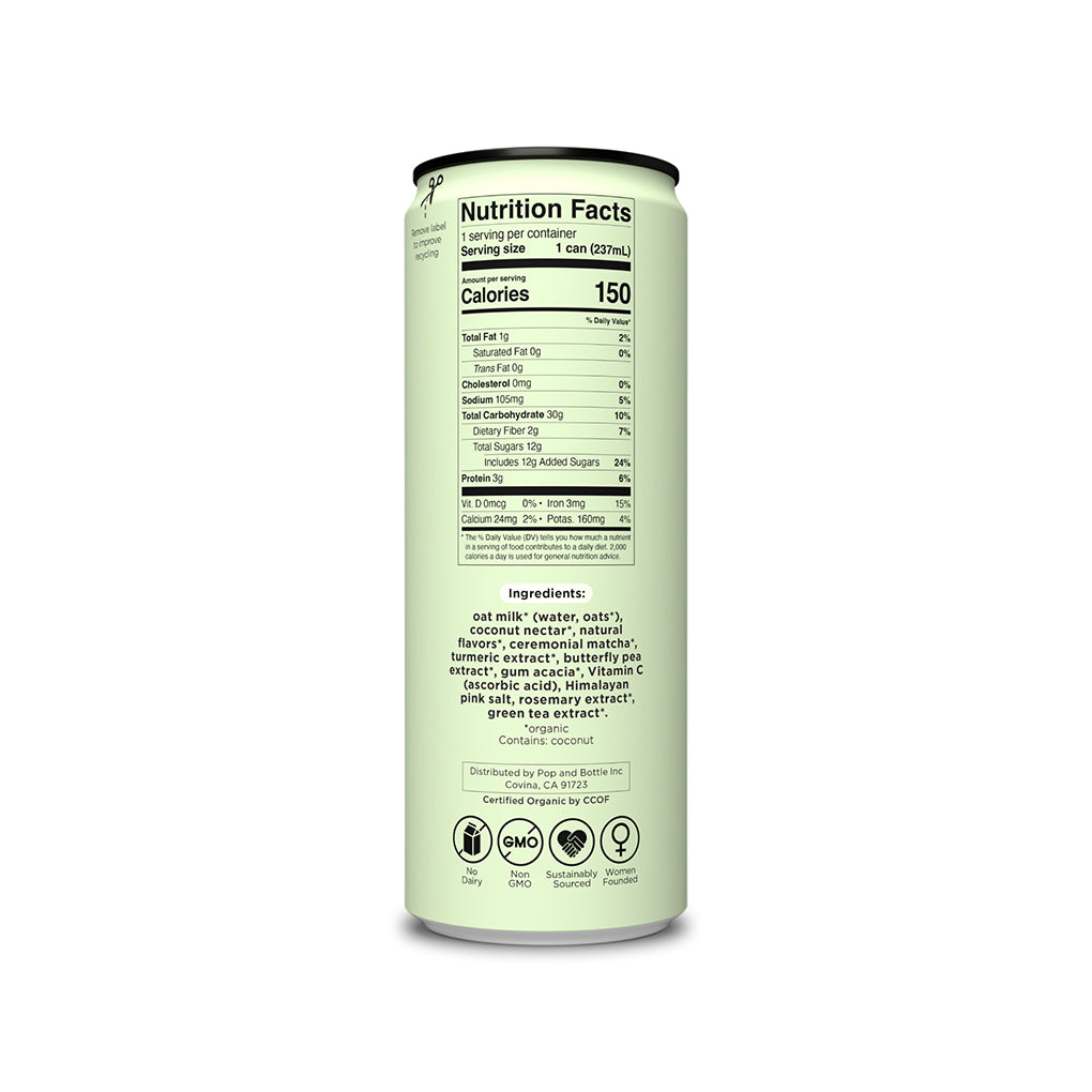 Matcha Green Tea | Oat Milk Latte