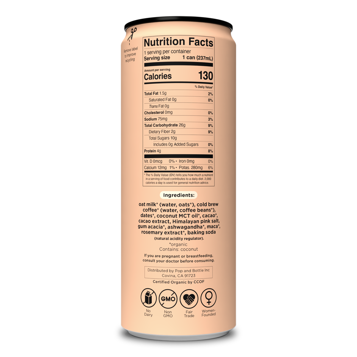 Mocha Cold Brew | Oat Milk Latte