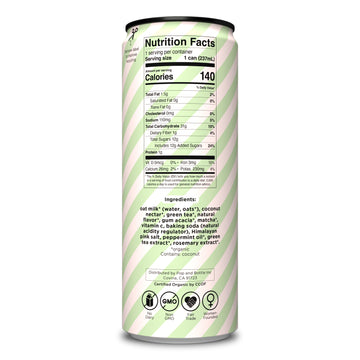 Peppermint Matcha | Oat Milk Latte