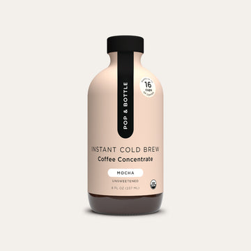 Pop & Bottle Mocha Instant Cold Brew Coffee Concentrate