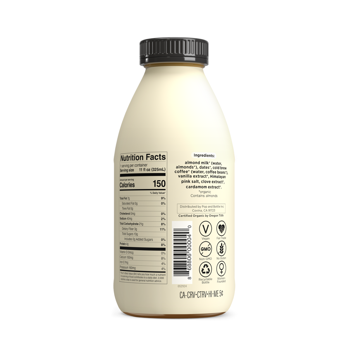 Vanilla Cold Brew | Almond Milk Latte