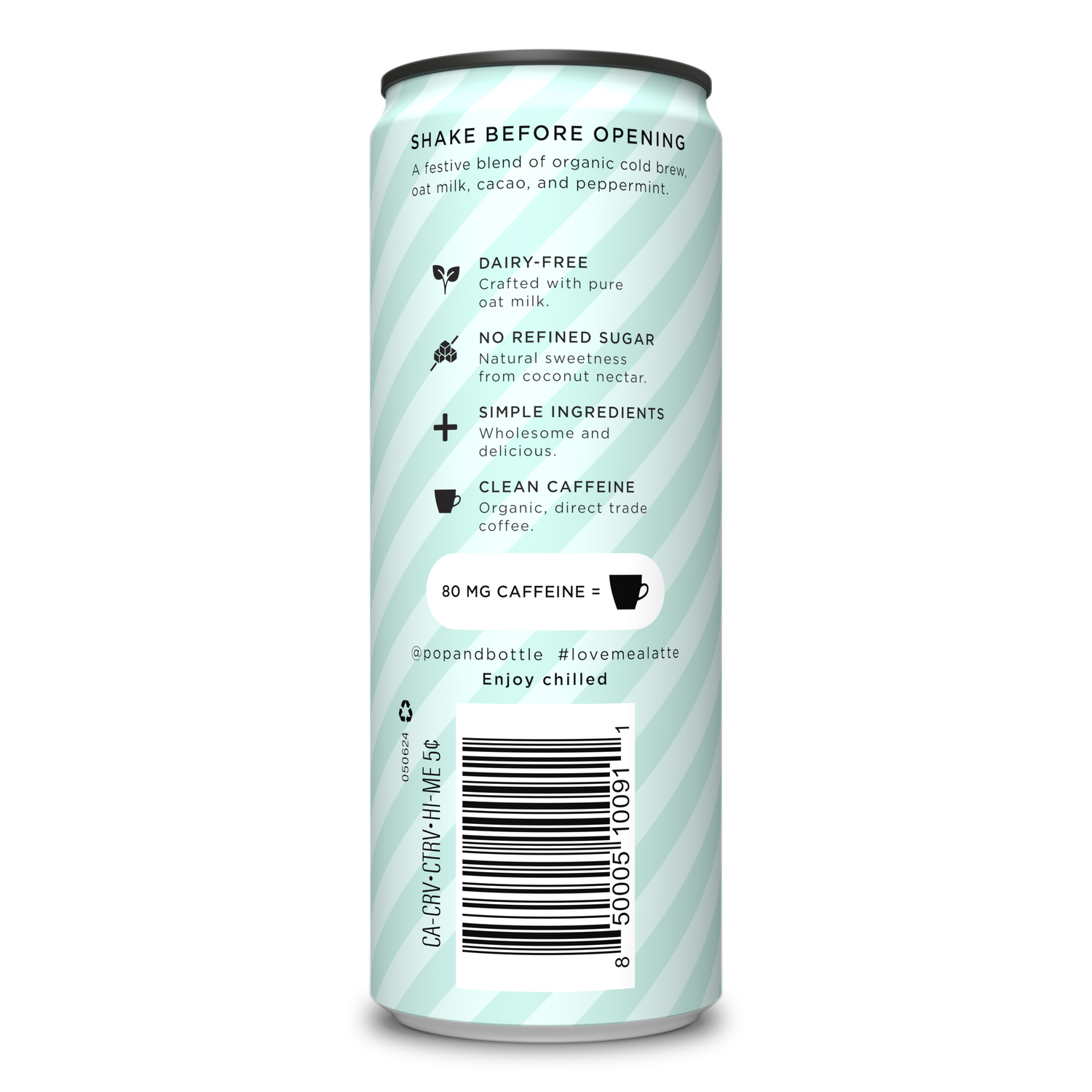 Peppermint Mocha Cold Brew | Oat Milk Latte