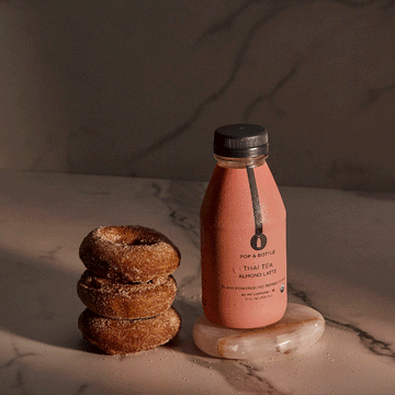Thai Tea | Almond Milk Latte