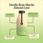 Vanilla Bean Matcha | Almond Milk Latte