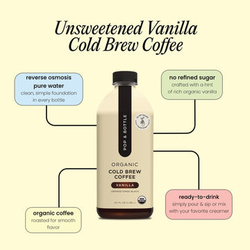Unsweetened Vanilla |  Cold Brew Coffee