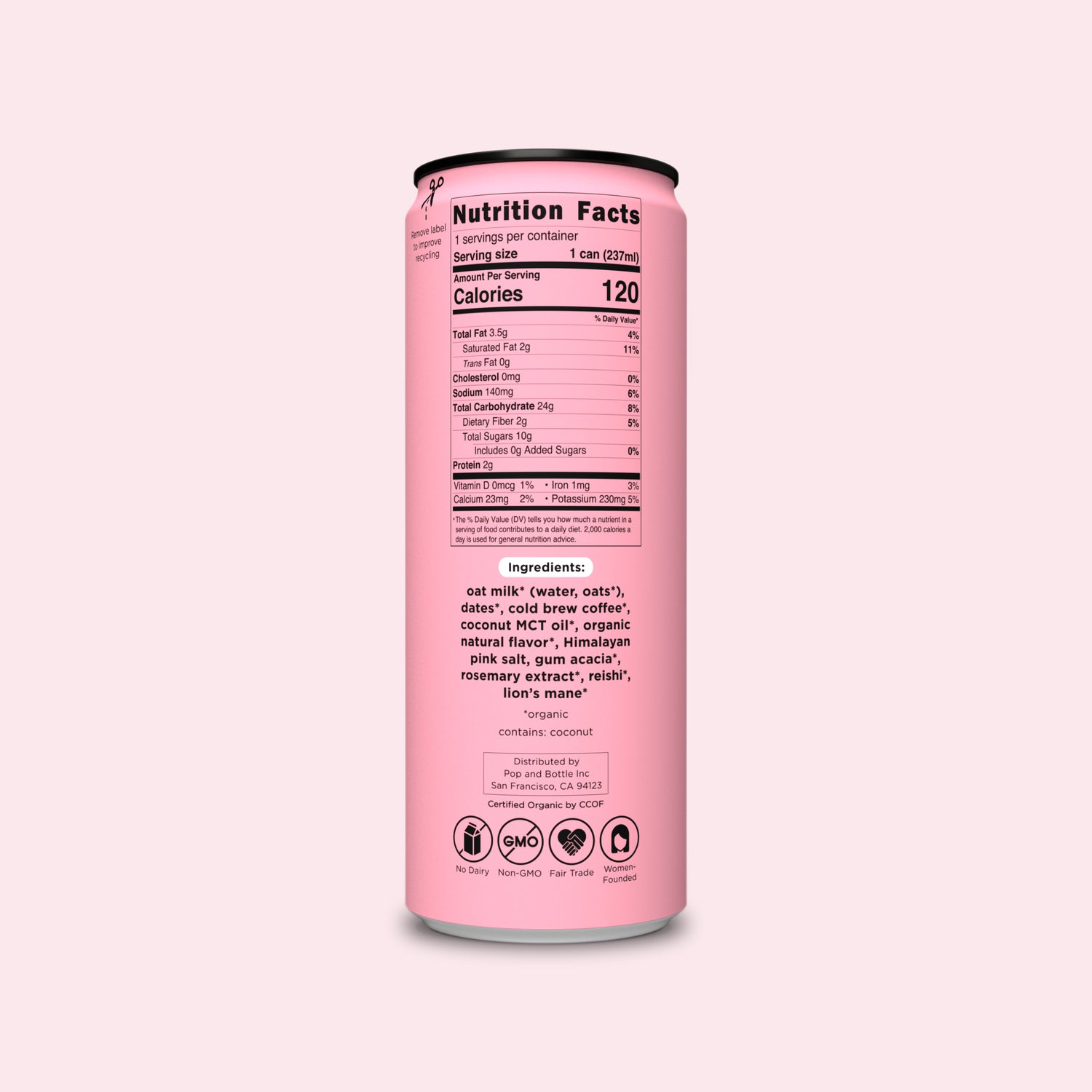 Caramel cold brew | Oat Milk Latte