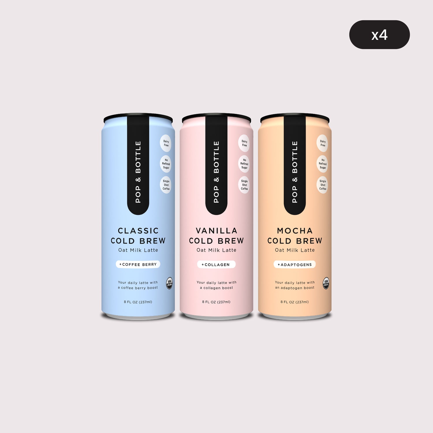 Cold Brew Variety | Oat Milk Latte