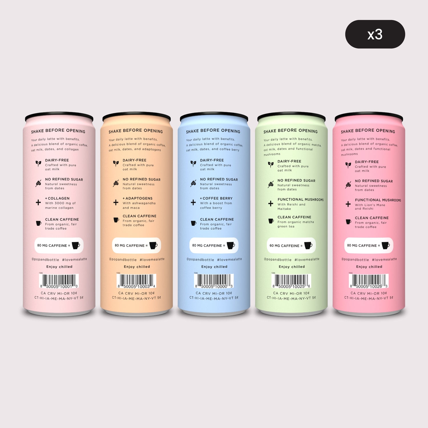 Ultimate Sampler Pack | Oat Milk Latte